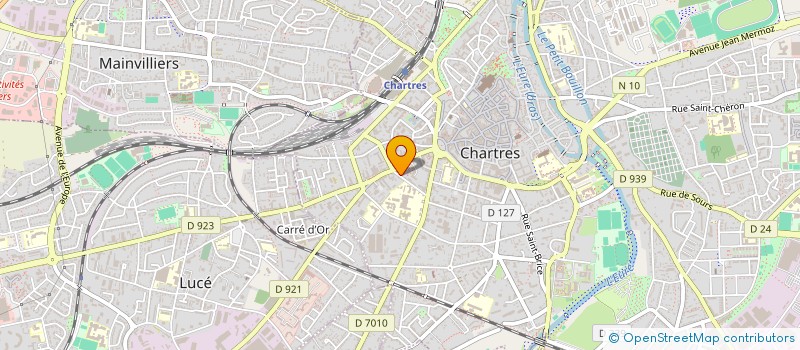 localisation de l'entreprise GUYBERT SARL à CHARTRES