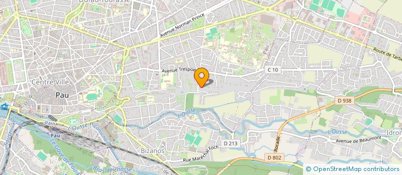 localisation de l'entreprise GUYEMER à PAU
