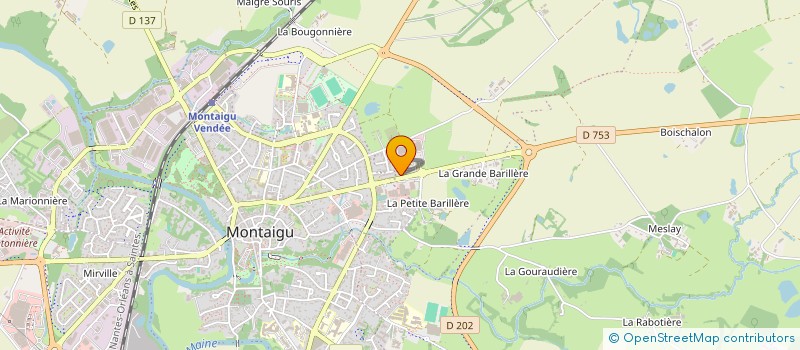 localisation de l'entreprise GUYFOUMI à MONTAIGU-VENDEE