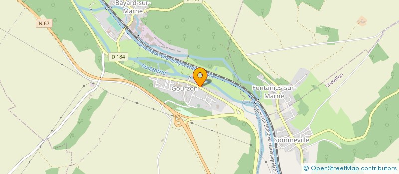 localisation de l'entreprise GUYI à BAYARD-SUR-MARNE