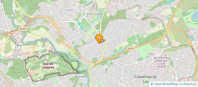 localisation de l'entreprise GUYJOSS  CASTELNAU-LE-LEZ