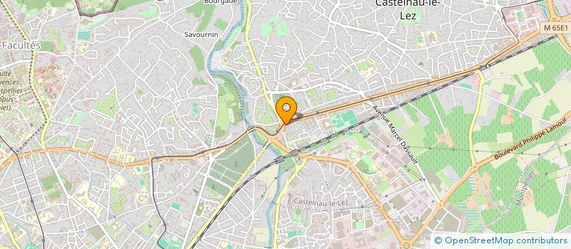 localisation de l'entreprise GUYLENE BERGE IMMOBILIER SARL à MONTPELLIER
