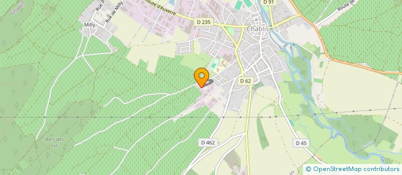 localisation de l'entreprise GUYLHAINE & CO  CHABLIS