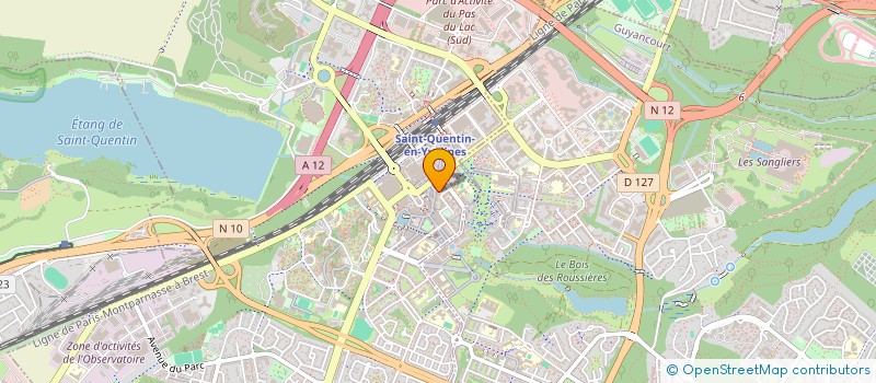 localisation de l'entreprise GUYLOU  MONTIGNY-LE-BRETONNEUX