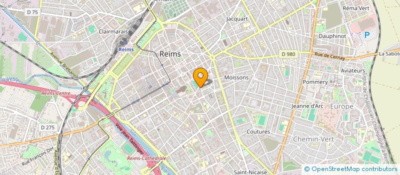 localisation de l'entreprise GUYMESS PATRIMOINE  REIMS