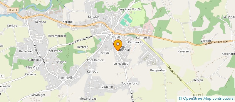 localisation de l'entreprise GUYMOTO à TREGUNC