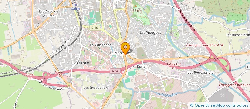 localisation de l'entreprise GUYNEMER MEDICAL  SALON-DE-PROVENCE