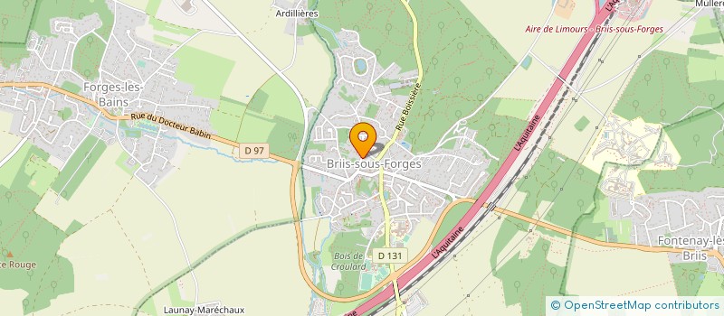 localisation de l'entreprise GUYOMARD CONSULTING à BRIIS-SOUS-FORGES