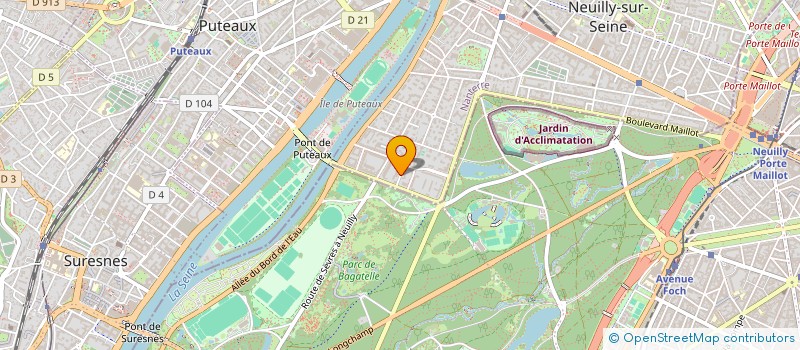 localisation de l'entreprise GUYON à NEUILLY-SUR-SEINE