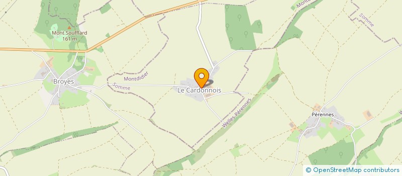 localisation de l'entreprise GUYON & COMPAGNIES  LE CARDONNOIS