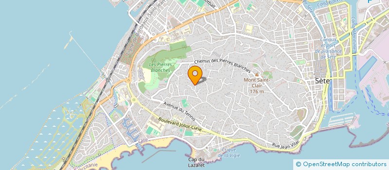 localisation de l'entreprise GUYON MDB à SETE