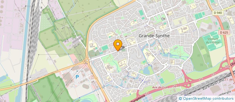 localisation de l'entreprise GUYONVARCH AVONTURE à GRANDE-SYNTHE