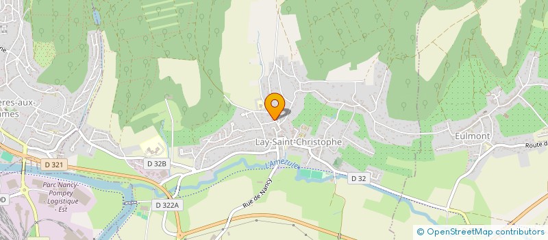 localisation de l'entreprise GUYOT CATHERINE GERARDIN RENAUD  LAY-SAINT-CHRISTOPHE