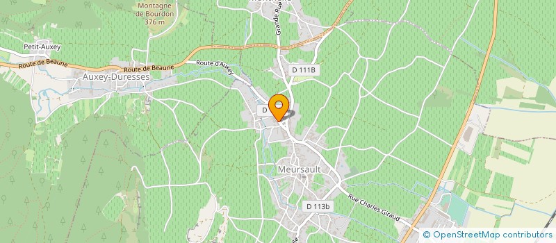 localisation de l'entreprise GUYOT JAVILLIER à MEURSAULT