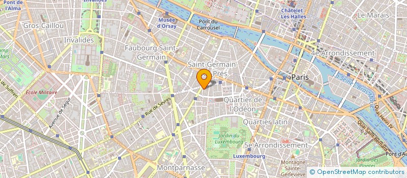 localisation de l'entreprise GUYOT SEVERINE MICALLEF SOPHIE  PARIS