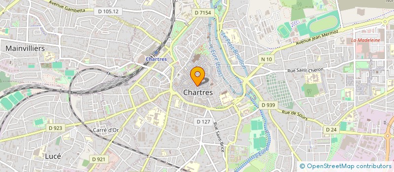 localisation de l'entreprise GUYPAT à CHARTRES