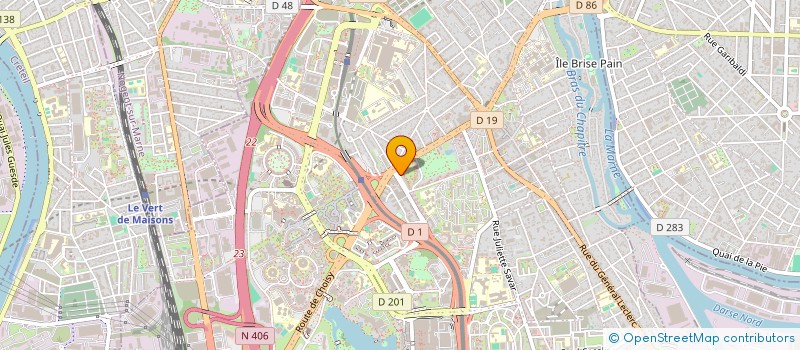 localisation de l'entreprise GUYPOLI TRANSPORTS à CRETEIL