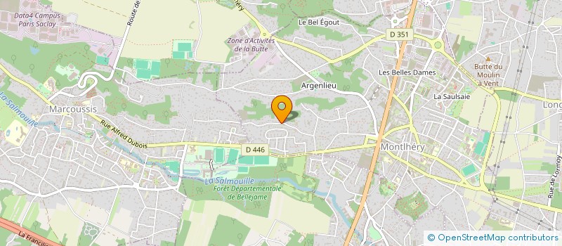 localisation de l'entreprise GUYROTIN  MONTLHERY