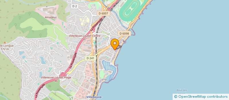 localisation de l'entreprise GUYSAB à VILLENEUVE-LOUBET