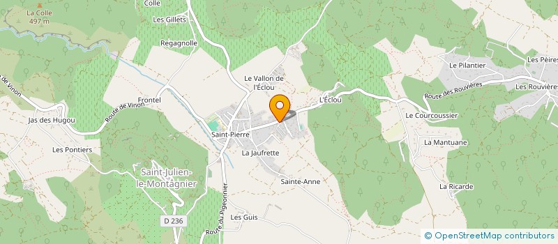 localisation de l'entreprise GUZMAN CLIMATISATION à SAINT-JULIEN