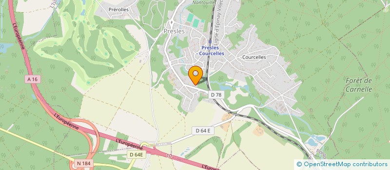 localisation de l'entreprise GUZMAN ET CIE  PRESLES