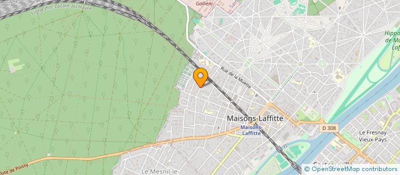 localisation de l'entreprise GUZUN RENOV à MAISONS-LAFFITTE