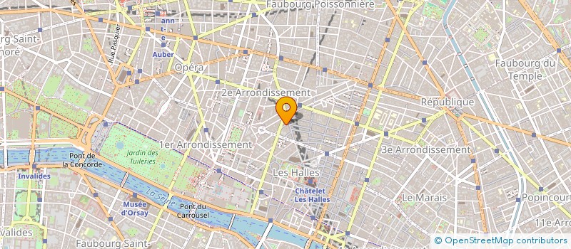 localisation de l'entreprise GV 2  PARIS