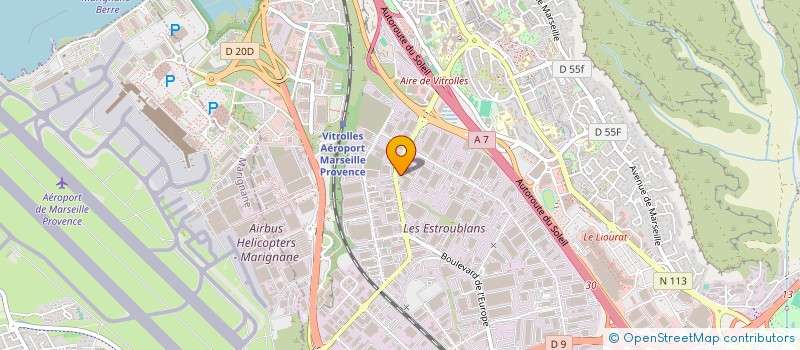localisation de l'entreprise GV AUTO à VITROLLES