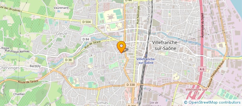 localisation de l'entreprise GV CONVOYAGE à LYON