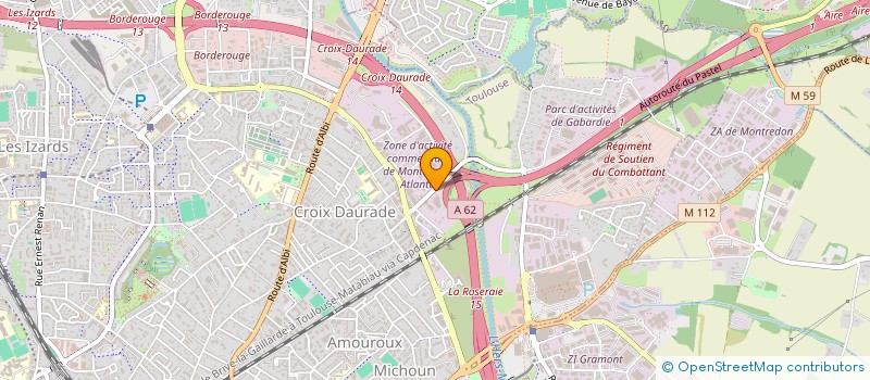 localisation de l'entreprise GV'ETUDES à TOULOUSE