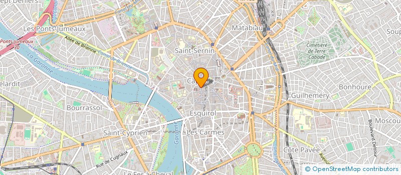 localisation de l'entreprise GV FINANCE  TOULOUSE