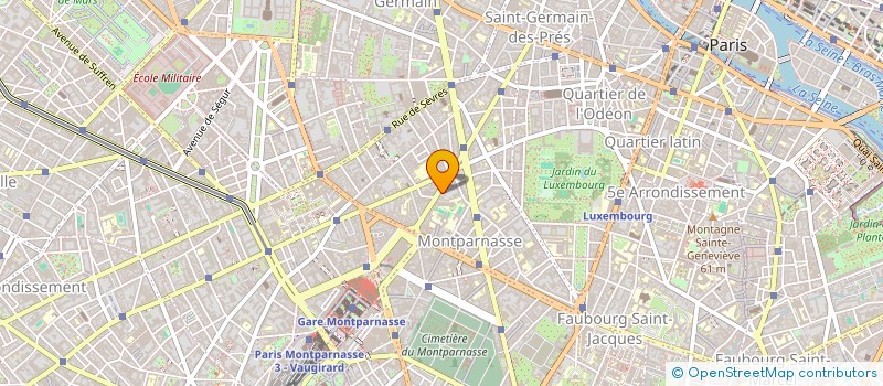 localisation de l'entreprise GV PRESTIGE RESTAURATION  PARIS