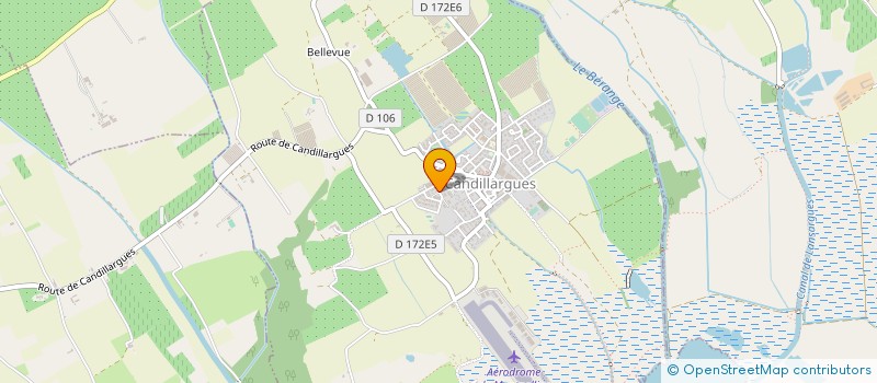 localisation de l'entreprise GV SERVICES  CANDILLARGUES