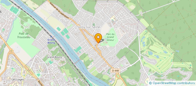 localisation de l'entreprise GV SUN à SOISY-SUR-SEINE