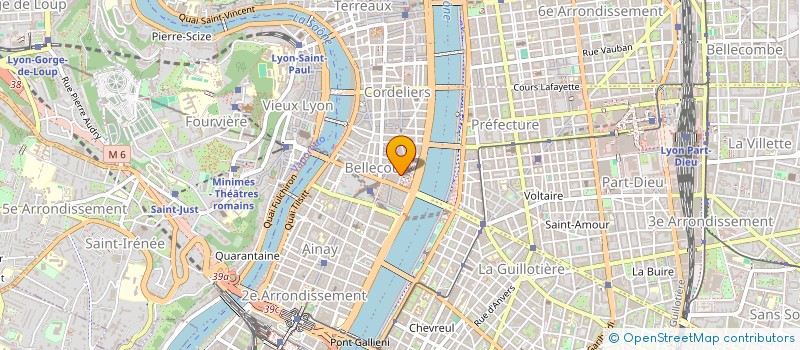 localisation de l'entreprise GV4 à LYON