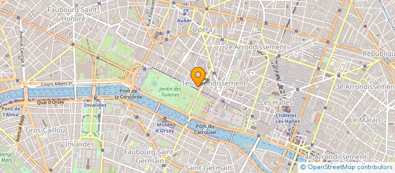 localisation de l'entreprise GVA  PARIS