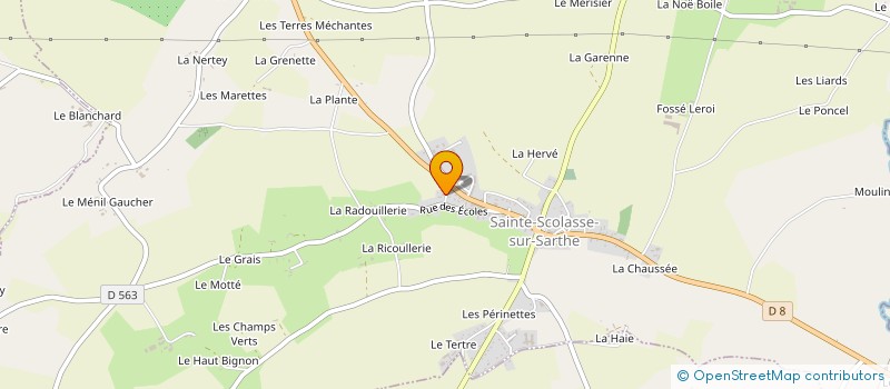 localisation de l'entreprise GVA COURTEMER LE MELE SUR SARTHE à LE MELE-SUR-SARTHE