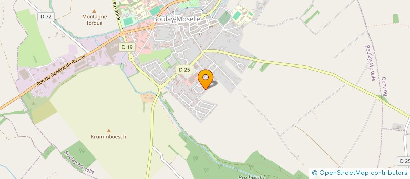 localisation de l'entreprise GVAL à BOULAY-MOSELLE