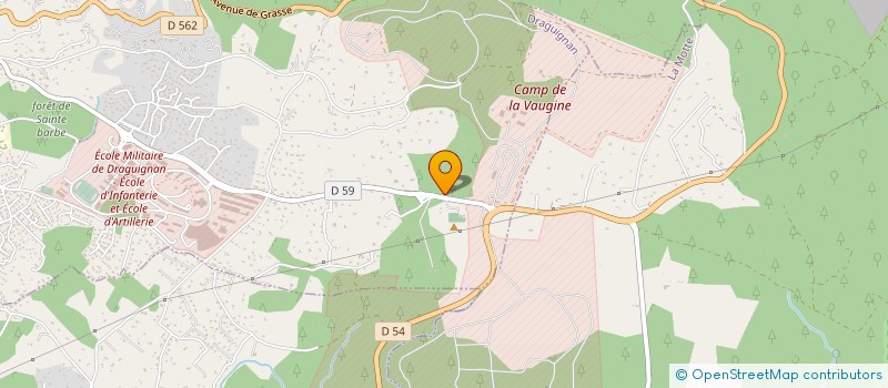 localisation de l'entreprise GVB à FREJUS