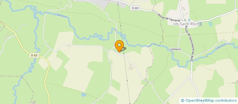 localisation de l'entreprise GVB ENERGIE  TOUCHAY