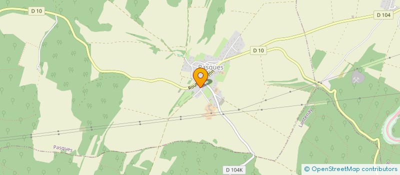 localisation de l'entreprise GVB SERVICES à PASQUES