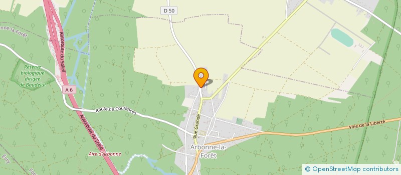 localisation de l'entreprise GVBT77  ARBONNE-LA-FORET