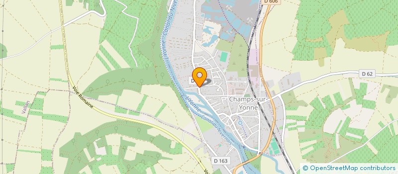 localisation de l'entreprise GVC  CHAMPS-SUR-YONNE