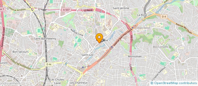 localisation de l'entreprise GVCMNL à MARSEILLE