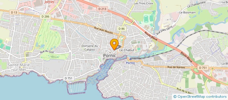 localisation de l'entreprise GVEL  PORNIC