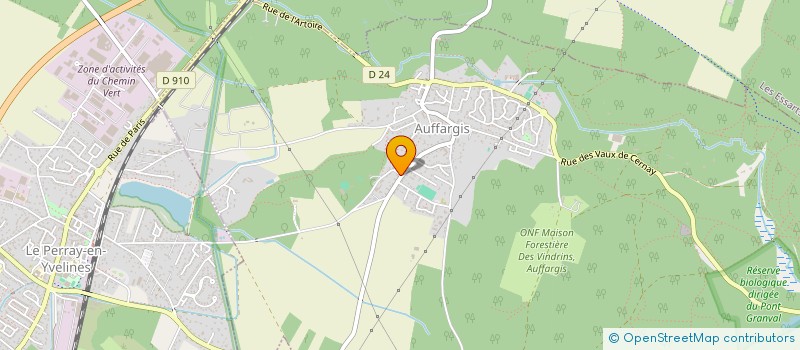 localisation de l'entreprise GVENTS  AUFFARGIS