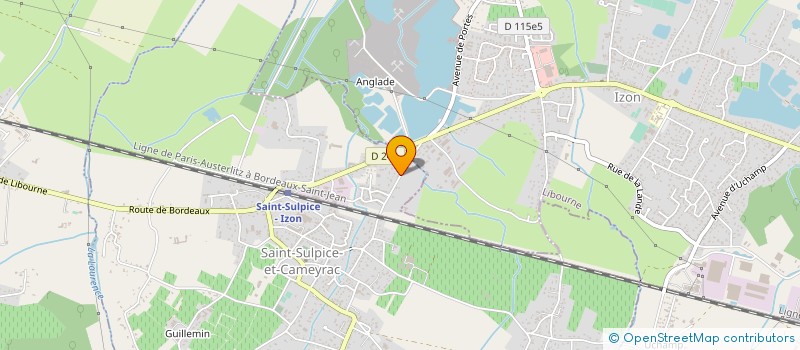 localisation de l'entreprise GVG GRANDS VINS DE GIRONDE à SAINT-LOUBES
