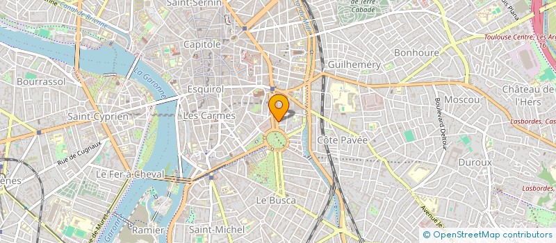 localisation de l'entreprise GVG PAUL SABATIER à TOULOUSE