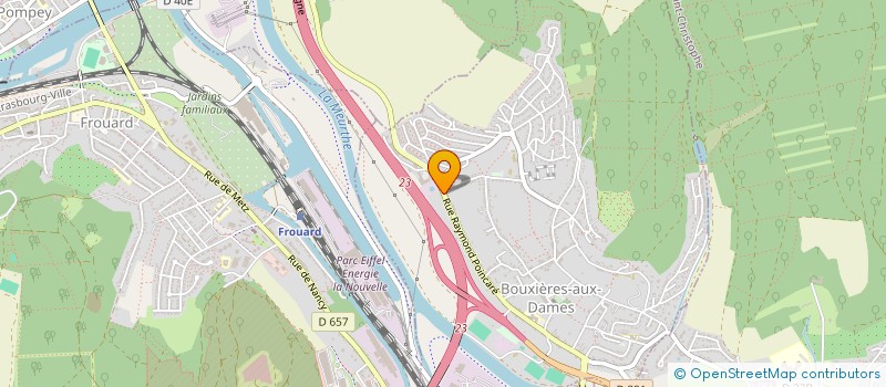 localisation de l'entreprise GVH  LEYR