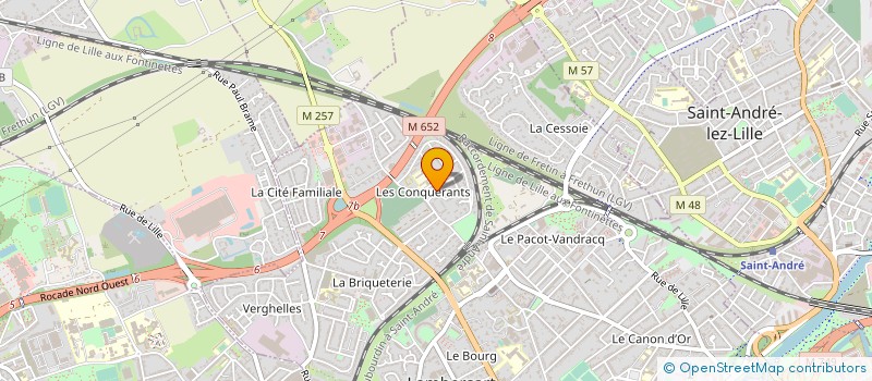 localisation de l'entreprise GVH CONSULTING à LAMBERSART